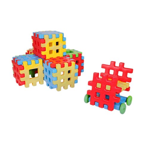 Wafle Giganty 20 el. Klocki Konstrukcyjne