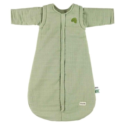 Bawełniany śpiworek 3-8 miesięcy 70 cm - Bliss Sage Dinozaur Trixie Baby