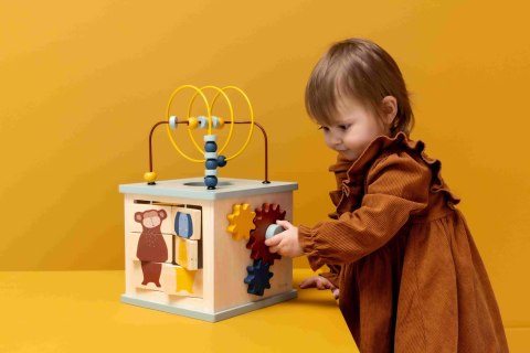 Drewniana Kostka Aktywności 5 w 1 Trixie Baby