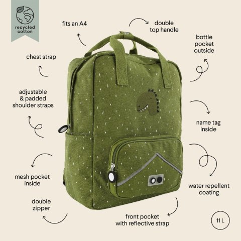 Duży plecak - Dinozaur Trixie Baby