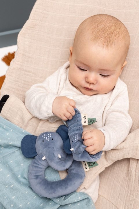 Materiałowa grzechotka - Słoń Trixie Baby