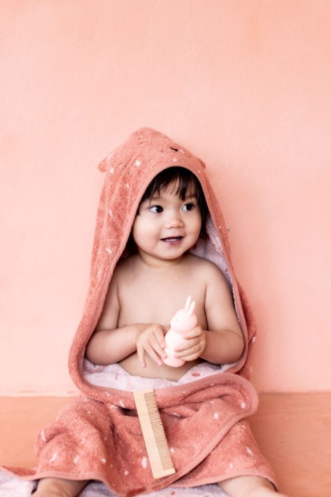 Ręcznik Kąpielowy z Kapturem 75 x 75 cm - Kot Trixie Baby