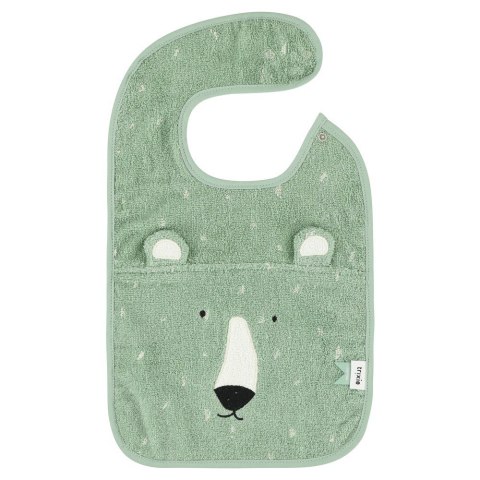 Śliniak bawełniany - Miś Polarny Trixie Baby