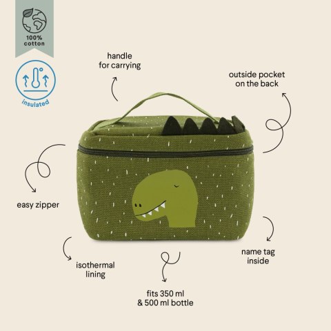 Termiczna torba Lunch Box - Dinozaur Trixie Baby