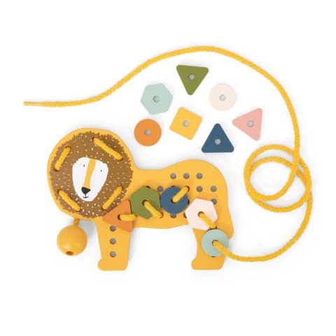 Drewniana przeplatanka ze zwierzątkami - Trixie Baby