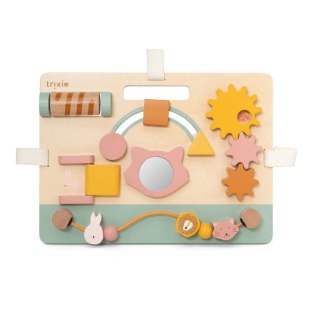 Drewniana tablica aktywności - Kot - Trixie Baby