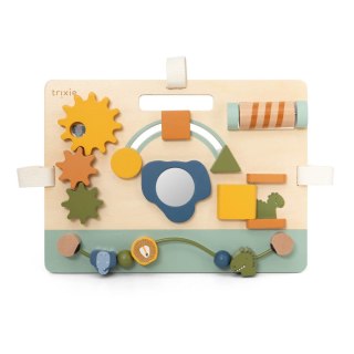 Drewniana tablica aktywności - Słoń - Trixie Baby