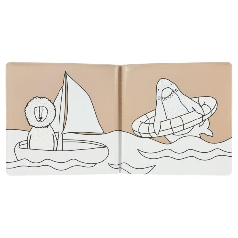 Kąpielowa książeczka do kolorowania - Kot i przyjaciele Trixie Baby