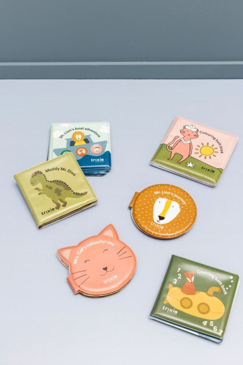 Kąpielowa książeczka do nauki cyferek - Lis i przyjaciele Trixie Baby