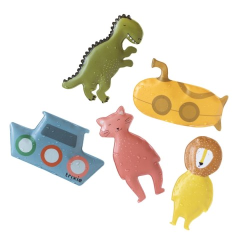 Kąpielowa książeczka do nauki cyferek - Lis i przyjaciele Trixie Baby