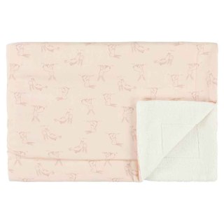 Koc niemowlęcy polarowy 75x100 cm - Rosy Rabbit Trixie Baby