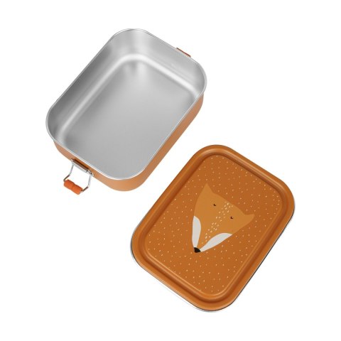 Mały stalowy lunch box - Lis Trixie Baby