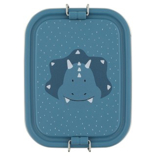 Mały stalowy lunch box - Triceratops Trixie Baby