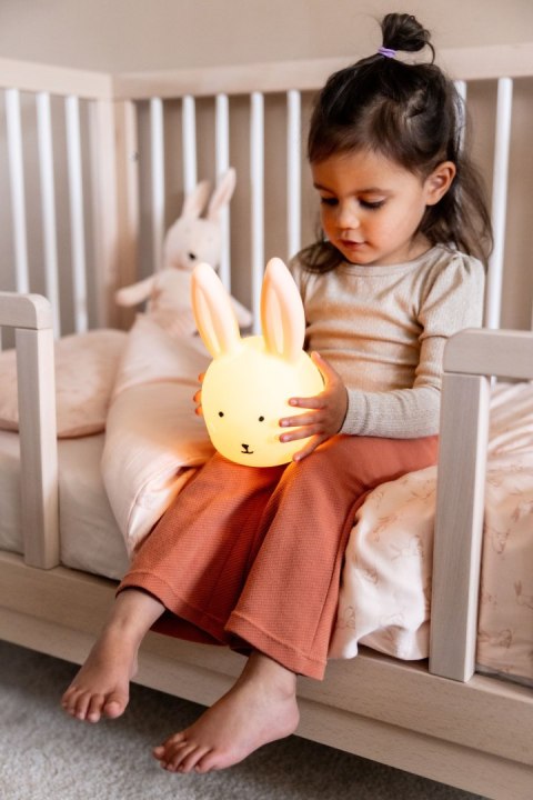 Silikonowa lampka nocna - Królik Trixie Baby