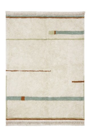 Dywan Bawełniany Lanes Vintage Blue M 140x200cm Lorena Canals