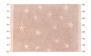 Lorena Canals Dywan bawełniany Hippy Stars Vintage Nude 120 x 175 cm