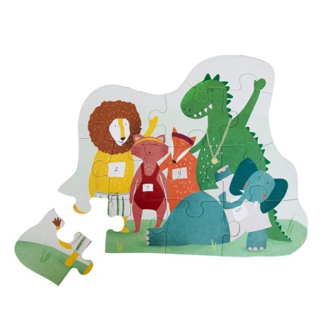 Puzzle Kształtów - Zwierzęcy Przyjaciele Trixie Baby