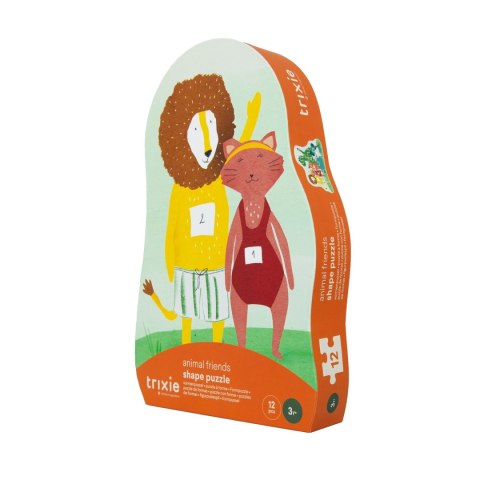 Puzzle Kształtów - Zwierzęcy Przyjaciele Trixie Baby