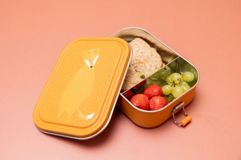 Duży stalowy lunch box - Lis Trixie Baby