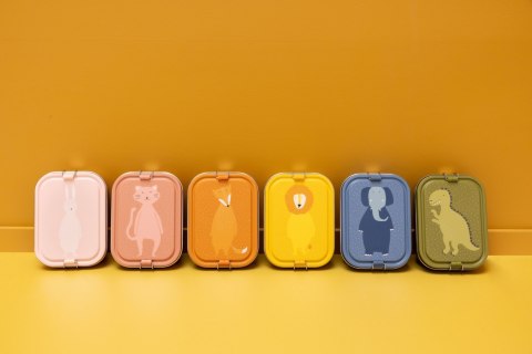 Duży stalowy lunch box - Lis Trixie Baby
