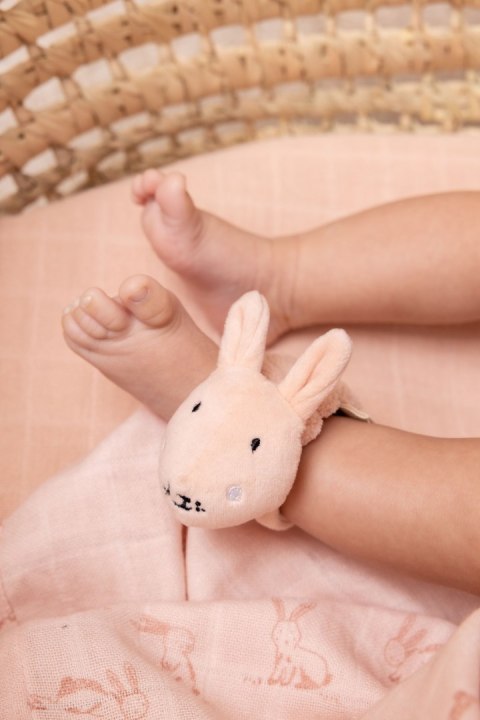 Grzechotka na nadgarstek - Królik Trixie Baby