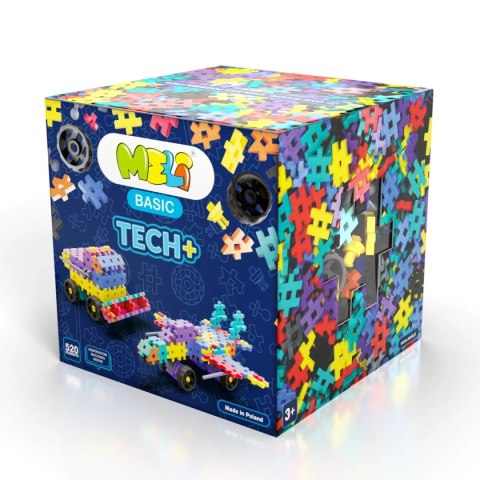 Klocki MELI Tech+ 520 - zaawansowany zestaw konstrukcyjny dla młodych inżynierów