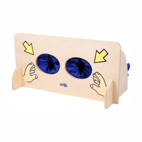 Legler magiczna ściana zmysłów - drewniana zgadywanka sensoryczna 3+