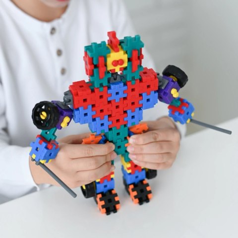 MELI Basic Tech+ 130 el.- klocki konstrukcyjne z kółkami i osiami