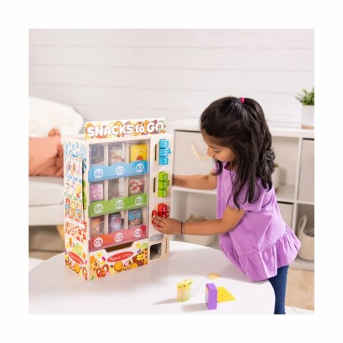 Melissa & Doug Automat do Przekąsek - zabawkowy vending dla dzieci 3+