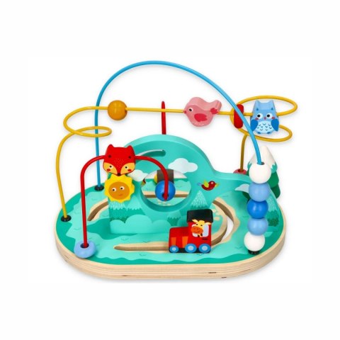 Lelin pętla - Las- drewniana pętla motoryczna ze zwierzątkami 12m+