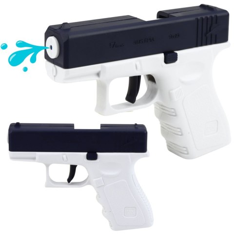 Mini Glock Pistolet Na Wodę Broń Dla Dzieci Niebieski 13 cm