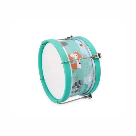 AdamToys -bębenek - leśne zwierzęta - drewniany instrument dla dzieci 3+