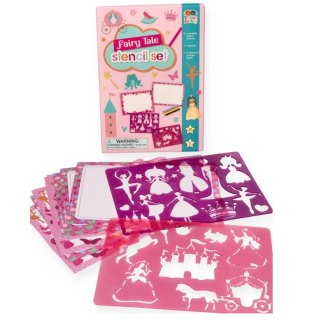 Buddy & Barney - szablony - wróżki - zestaw kreatywny z kredkami 4+