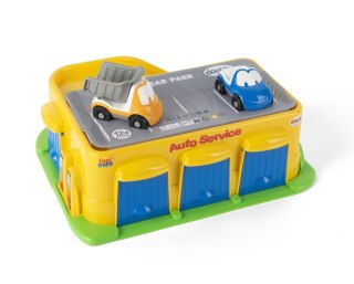 Garaż Auto Serwis & Car Park z 2 autami DANTOY 12+