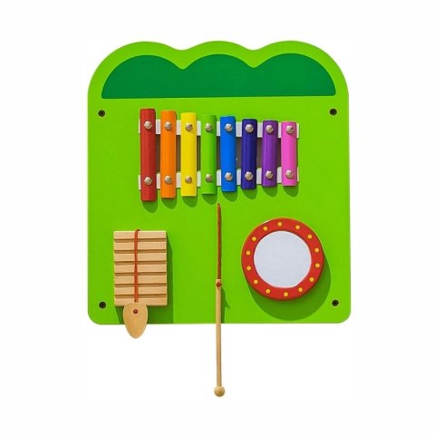 Viga Toys panel ścienny krokodyl XL — tablica sensoryczna 18m+