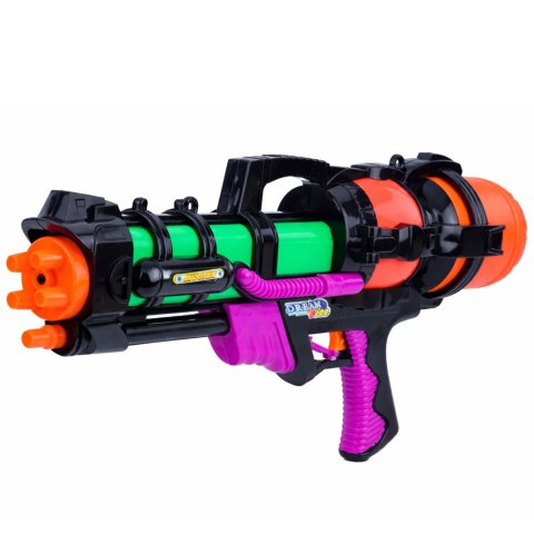 Duży Pistolet Karabin Broń Na Wodę Zasięg 6m 1,25 L 60 cm