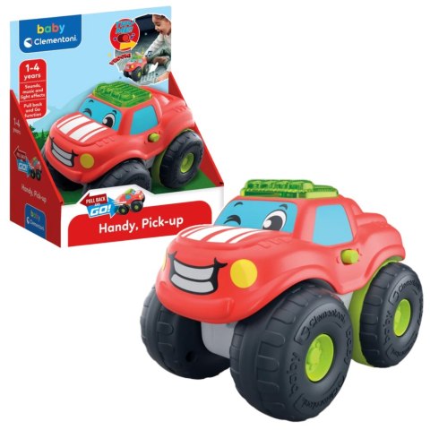 Samochód Pick-Up Handy Efekty Dźwiękowe Świetlne Clementoni 17544