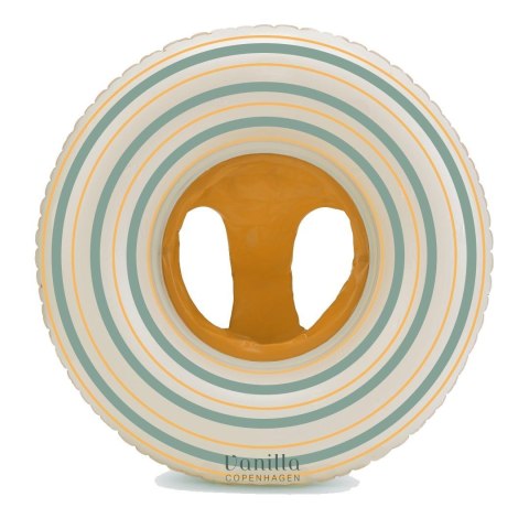 Koło do pływania Baby Striped Amber Vanilla Copenh