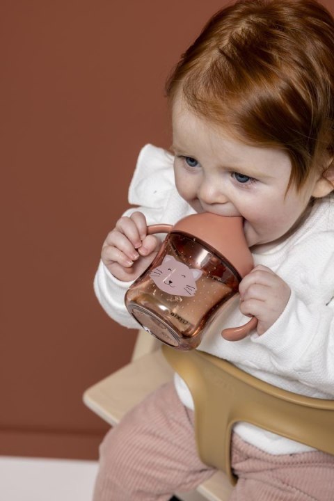 Kubek niekapek z uchwytami dla dzieci - Kot Trixie Baby
