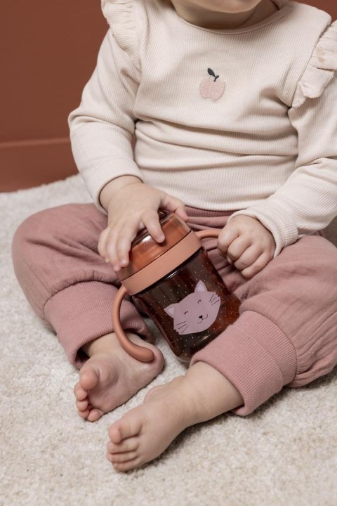 Kubek treningowy-niekapek 360° z uchwytami - Lew Trixie Baby