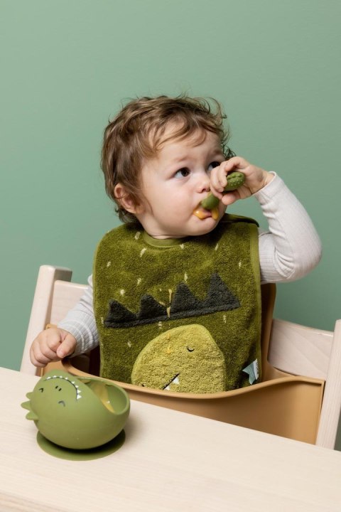 Pierwsze łyżeczki dla niemowląt do nauki samodzielnego jedzenia 2 szt - Dinozaur Trixie Baby