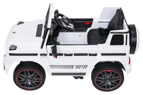 Pojazd Mercedes G63 AMG LIFT Biały
