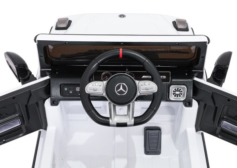 Pojazd Mercedes G63 AMG LIFT Biały