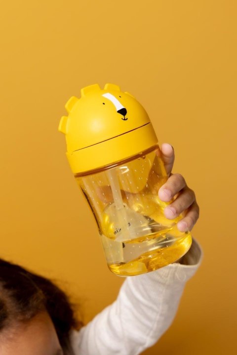 Bidon-butelka ze słomką dla dziecka 9m+ - Lew Trixie Baby