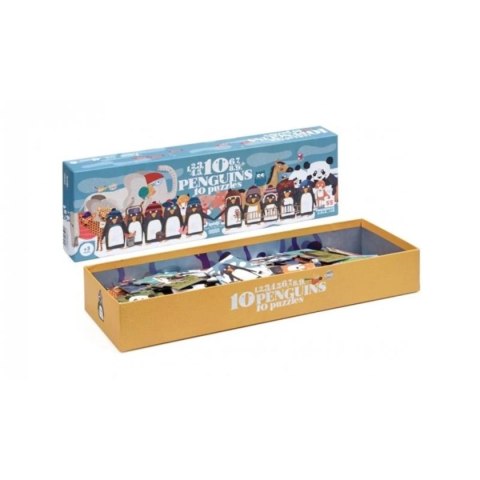 Londji Puzzle edukacyjne dla dzieci - Pingwinki 55 el. 3+