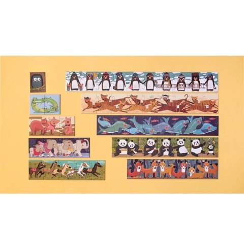 Londji Puzzle edukacyjne dla dzieci - Pingwinki 55 el. 3+