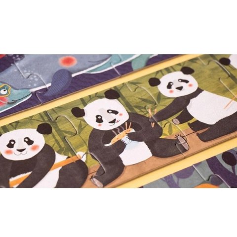 Londji Puzzle edukacyjne dla dzieci - Pingwinki 55 el. 3+