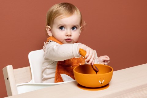 Pierwsze łyżeczki dla niemowląt do nauki samodzielnego jedzenia 2 szt - Lis Trixie Baby