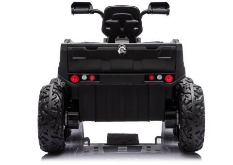 Quad Na Akumulator ATV 6 Kół Z Przyczepką JC606 24V 4x4 Zielony