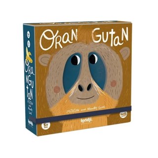 Gra pamięciowa dla 5 latka Orangutan karciana - Londji